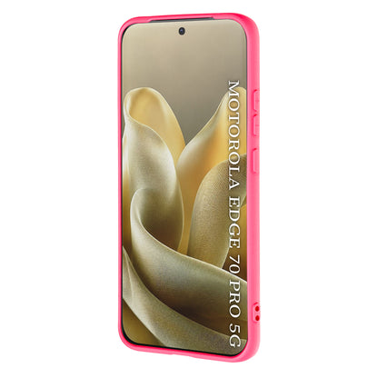 Cover til Motorola Edge 70 Pro, Techsuit, SoftFlex, Mørk Rosa