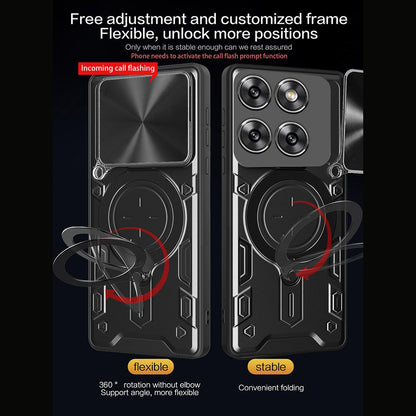 Etui til Motorola Edge 70, Techsuit, CamGuard Pro, Blå