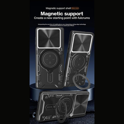 Etui til Motorola Edge 70, Techsuit, CamGuard Pro, Gylden Rosa