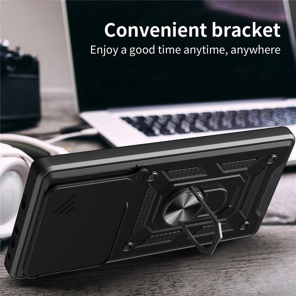 Case for Motorola Edge 70, Techsuit, CamShield, Gold