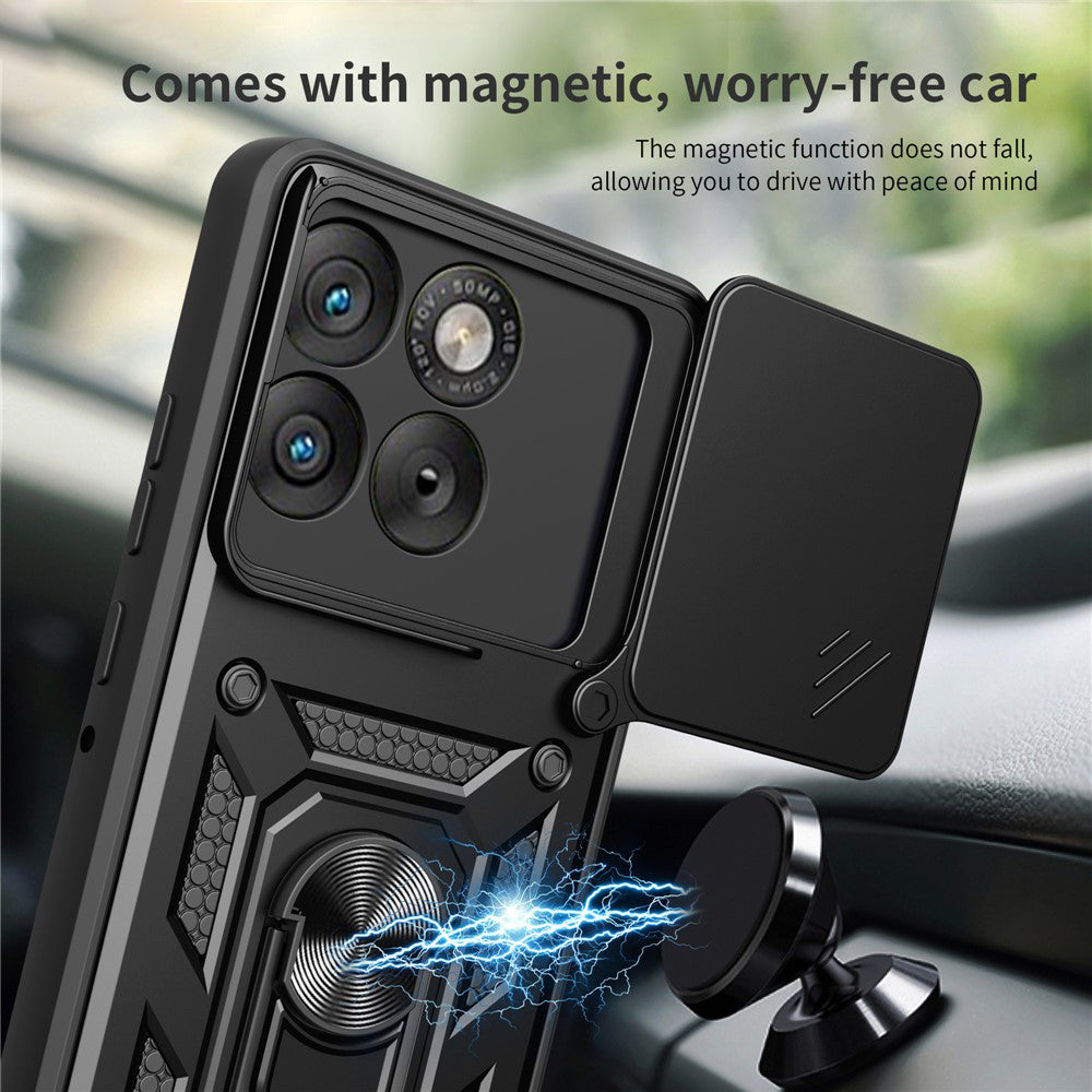 Etui til Motorola Edge 70, Techsuit, CamShield, Grøn