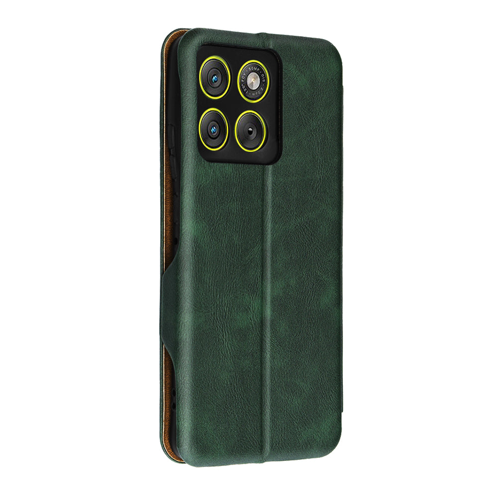 Case for Motorola Edge 70, Techsuit, Safe Wallet Plus, Green