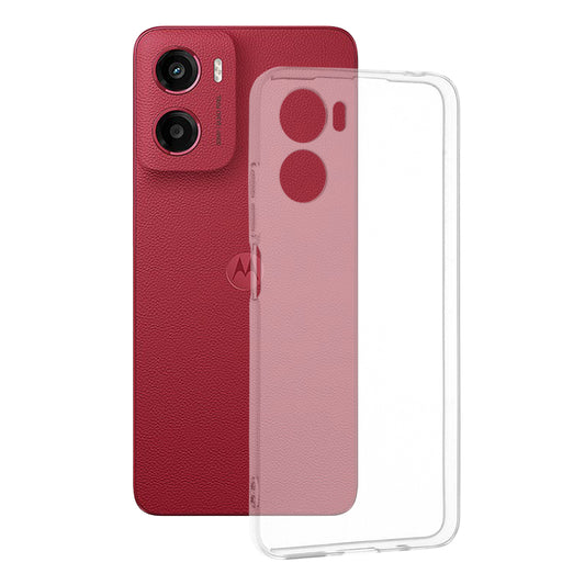 Cover til Motorola Moto E15 / G05, Techsuit, Klar, Transparent