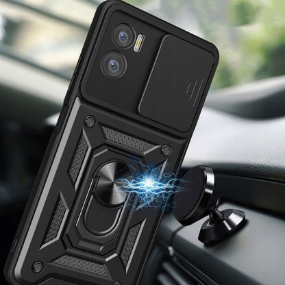 Etui til Motorola Moto E22i / E22, Techsuit, CamShield, Blå