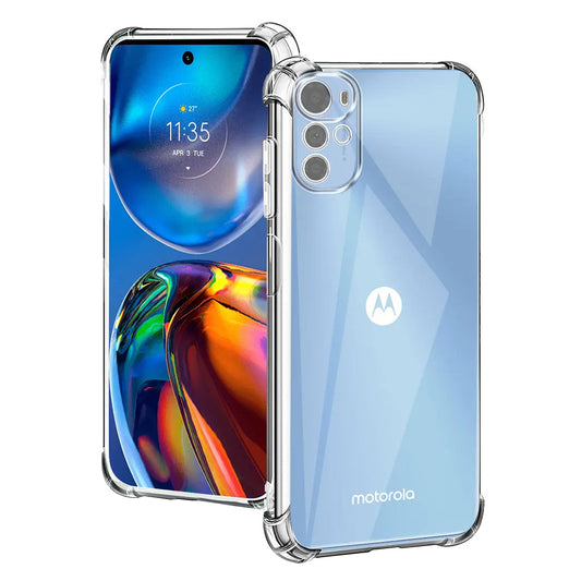 Cover til Motorola Moto E32s / E32 / G22, Techsuit, Stødabsorberende Klar, Transparent