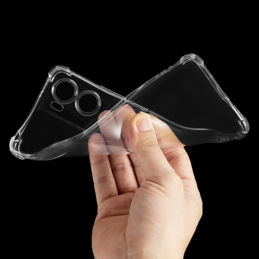 Cover til Motorola Moto G06, Techsuit, Stødabsorberende Klar, Transparent