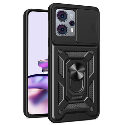 Cover til Motorola Moto G13 / G23 / G53, Techsuit, CamShield, Sort
