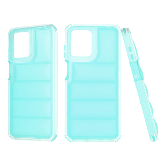 Cover til Motorola Moto G13 / G23 / G53, Techsuit, Wave Shield, Turkis