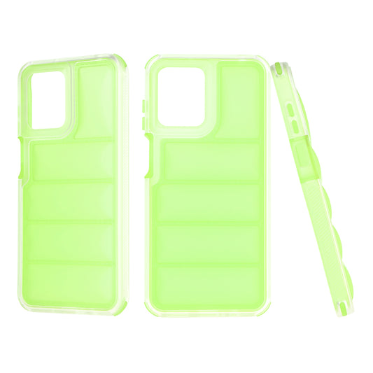 Cover til Motorola Moto G13 / G23 / G53, Techsuit, Wave Shield, Grøn