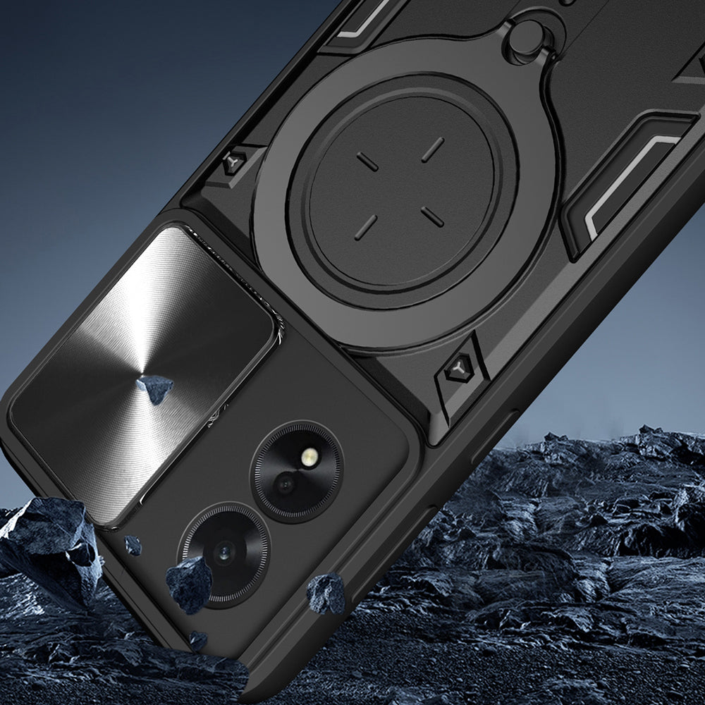 Cover til Motorola Moto G14, Techsuit, CamGuard Pro, Lilla