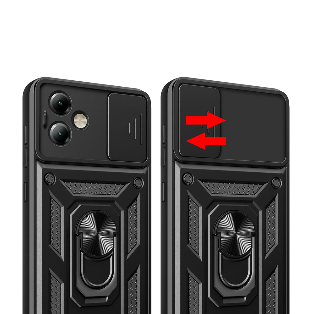 Cover til Motorola Moto G14, Techsuit, CamShield, Blå
