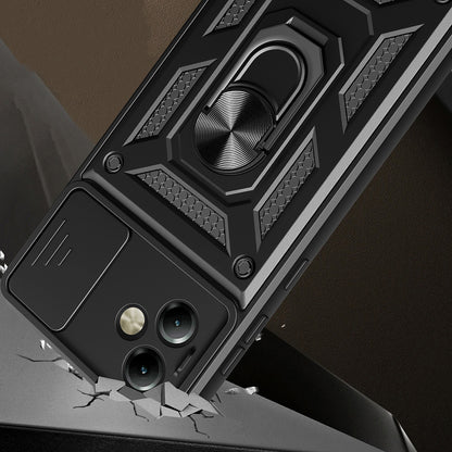Cover til Motorola Moto G14, Techsuit, CamShield, Blå