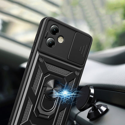 Cover til Motorola Moto G14, Techsuit, CamShield, Blå