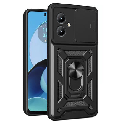 Cover til Motorola Moto G14, Techsuit, CamShield, Sort