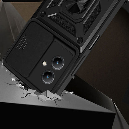 Cover til Motorola Moto G14, Techsuit, CamShield, Sort