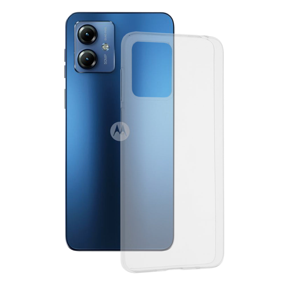 Cover til Motorola Moto G14, Techsuit, Klar, Transparent
