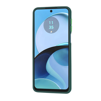 Cover til Motorola Moto G14, Techsuit, HaloFrost, Grøn