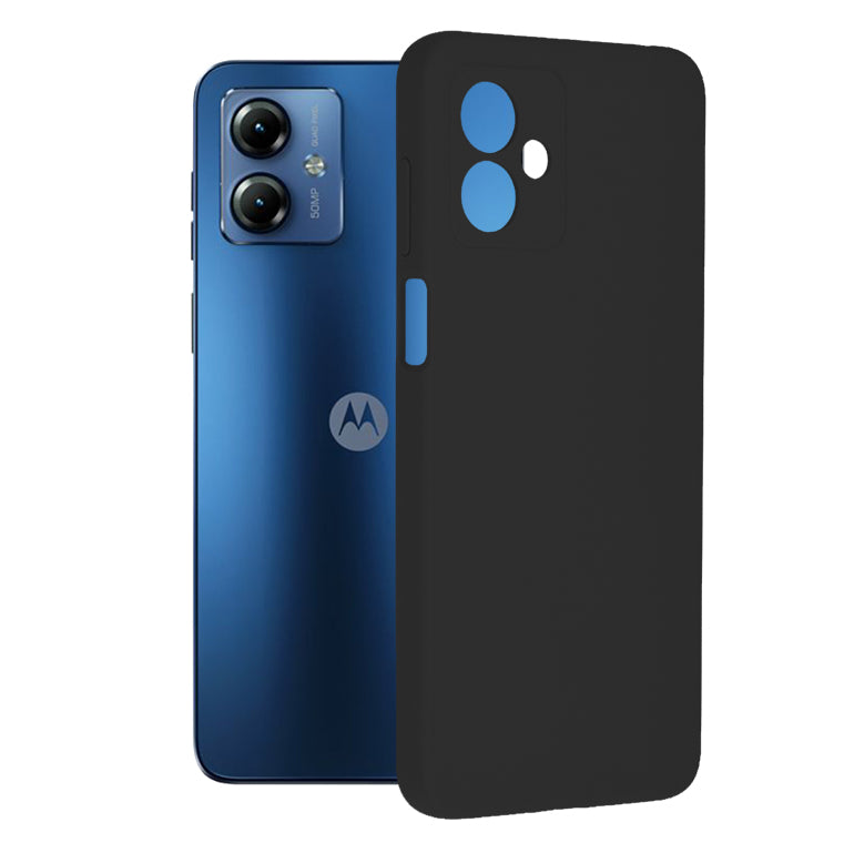 Cover til Motorola Moto G14, Techsuit, Soft Edge, Sort