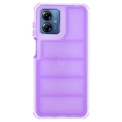 Cover til Motorola Moto G14, Techsuit, Wave Shield, Lilla