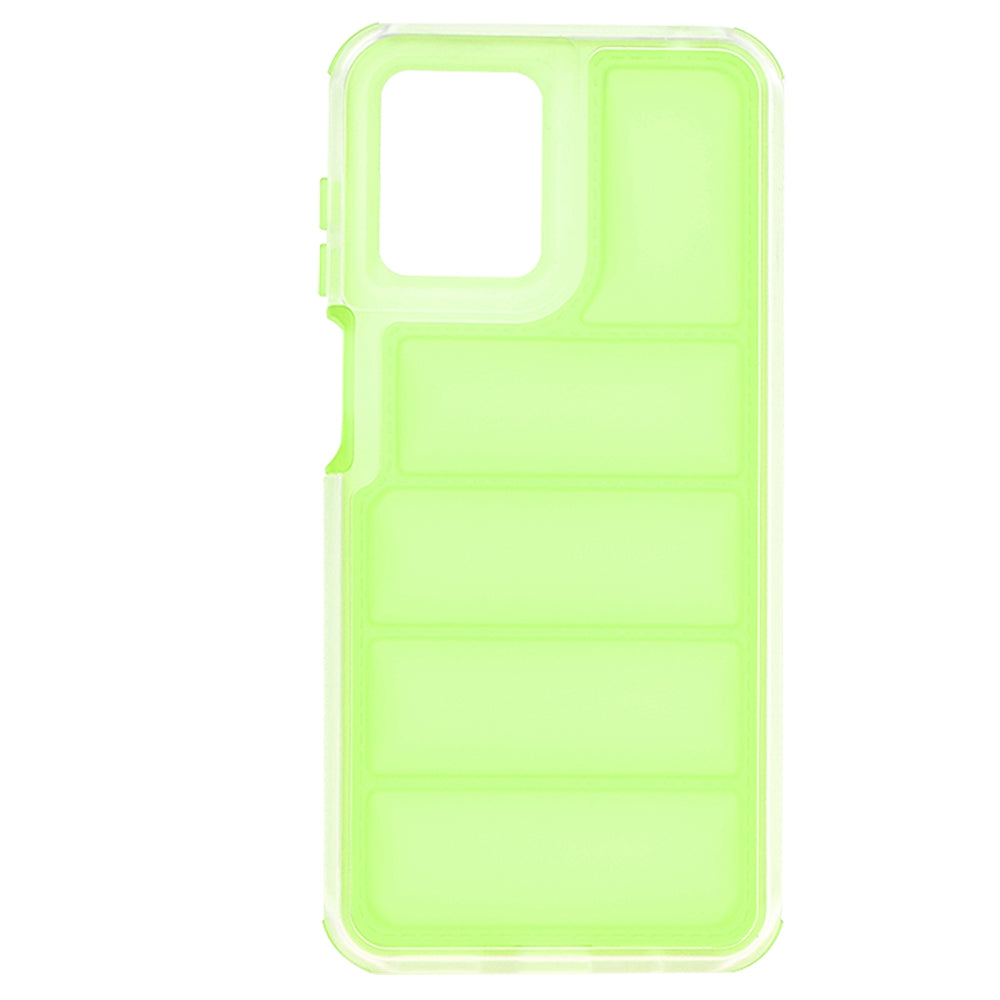 Cover til Motorola Moto G14, Techsuit, Wave Shield, Grøn