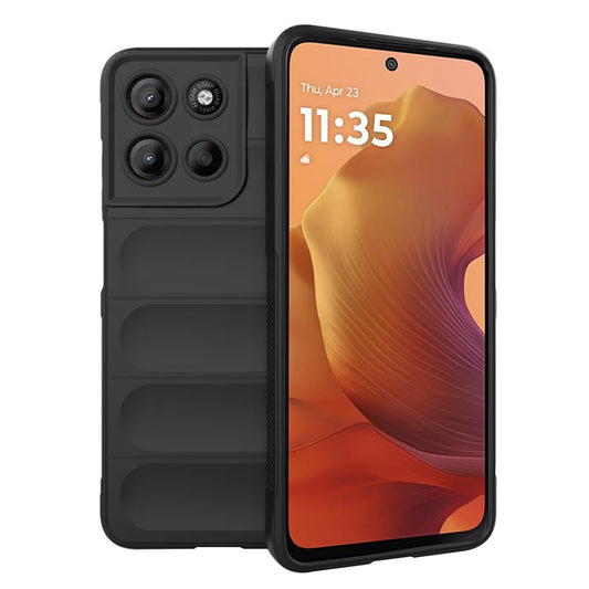 Cover til Motorola Moto G15 / G15 Power, Techsuit, Magic Shield, Sort