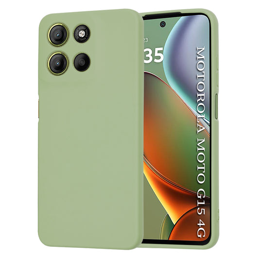 Cover til Motorola Moto G15 / G15 Power, Techsuit, SoftFlex, Matcha