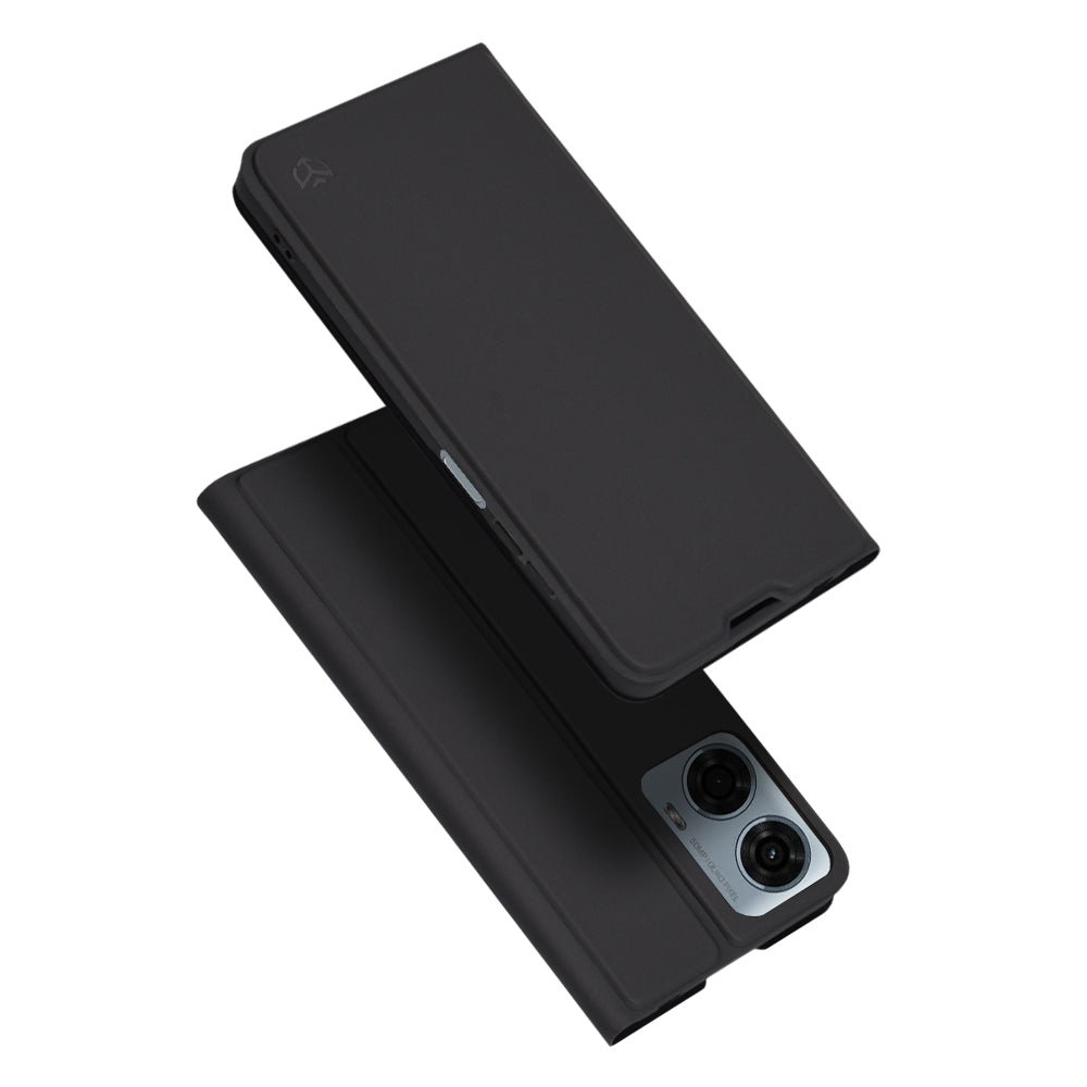 Cover til Motorola Moto G24 Power, Techsuit, Magskin Book, Sort