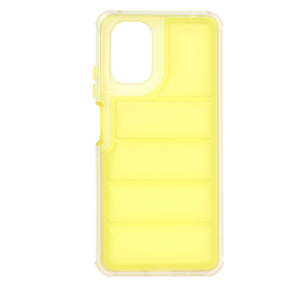 Cover til Motorola Moto G24 Power, Techsuit, Wave Shield, Gul