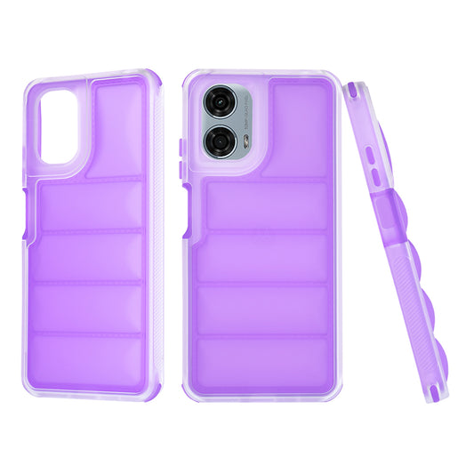 Cover til Motorola Moto G24 Power, Techsuit, Wave Shield, Lilla