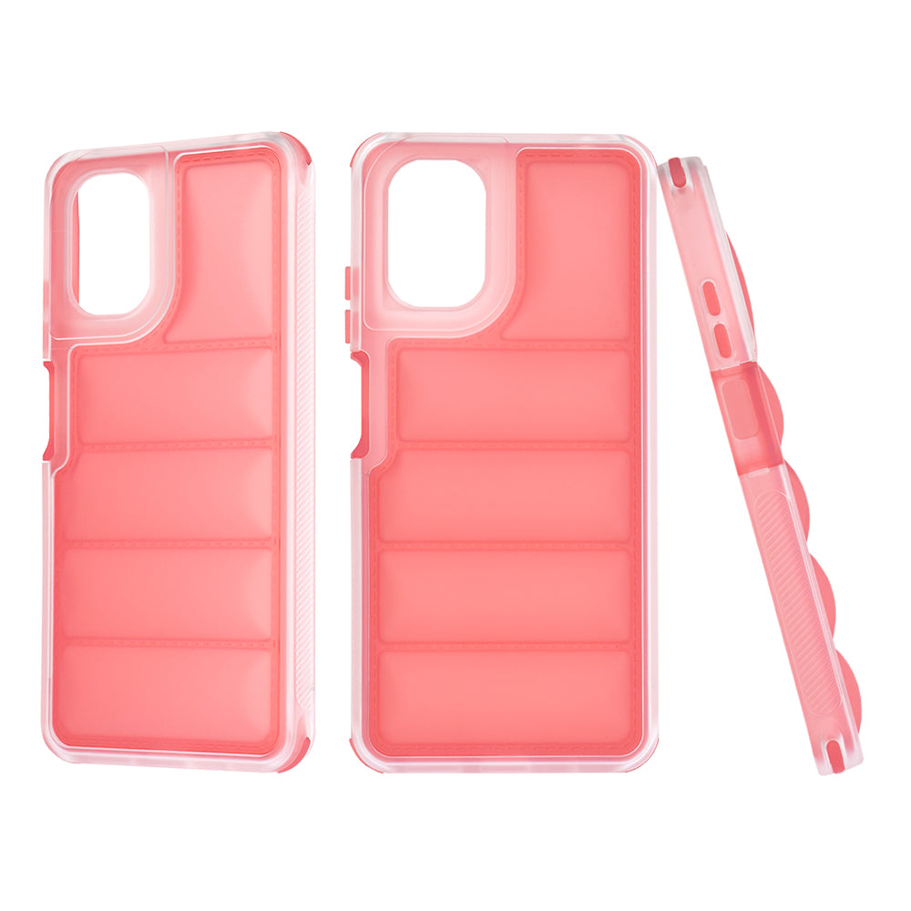 Cover til Motorola Moto G24 Power, Techsuit, Wave Shield, Rød
