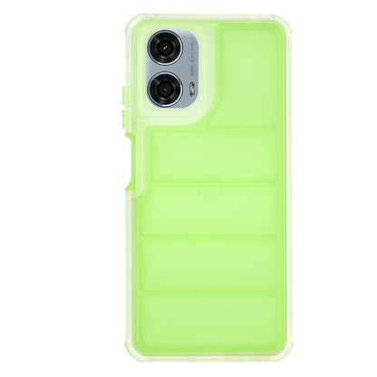 Cover til Motorola Moto G24 Power, Techsuit, Wave Shield, Grøn