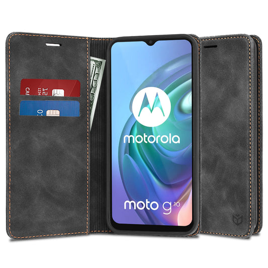 Cover til Motorola Moto G30 / G20 / G10, Techsuit, Confy, Sort