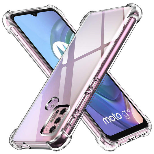 Cover til Motorola Moto G30 / G20 / G10, Techsuit, Stødsikker Klar, Transparent