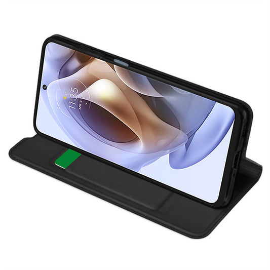 Cover til Motorola Moto G31 / G41, Techsuit, Magskin Book, Sort