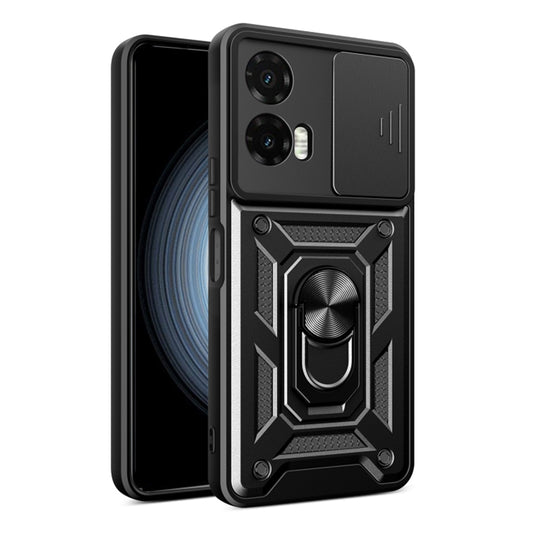 Cover til Motorola Moto G35, Techsuit, CamShield, Sort