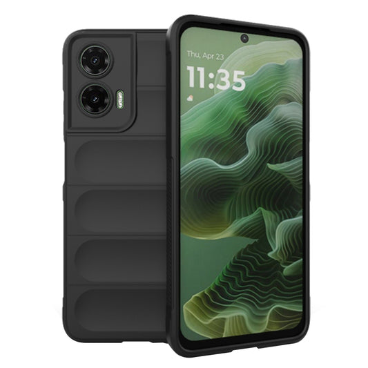 Cover til Motorola Moto G35, Techsuit, Magic Shield, Sort