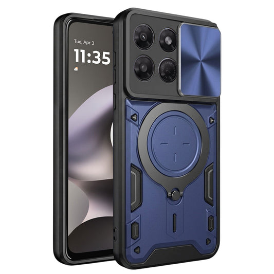 Cover til Motorola Moto G37 Power, Techsuit, CamGuard Pro, Blå