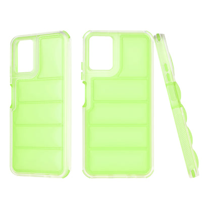 Cover til Motorola Moto G45 / G34, Techsuit, Wave Shield, Grøn