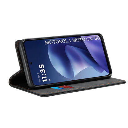 Cover til Motorola Moto G47 / G37 Power / G37, Techsuit, Confy, Sort