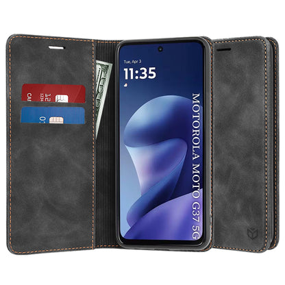 Cover til Motorola Moto G47 / G37 Power / G37, Techsuit, Confy, Sort