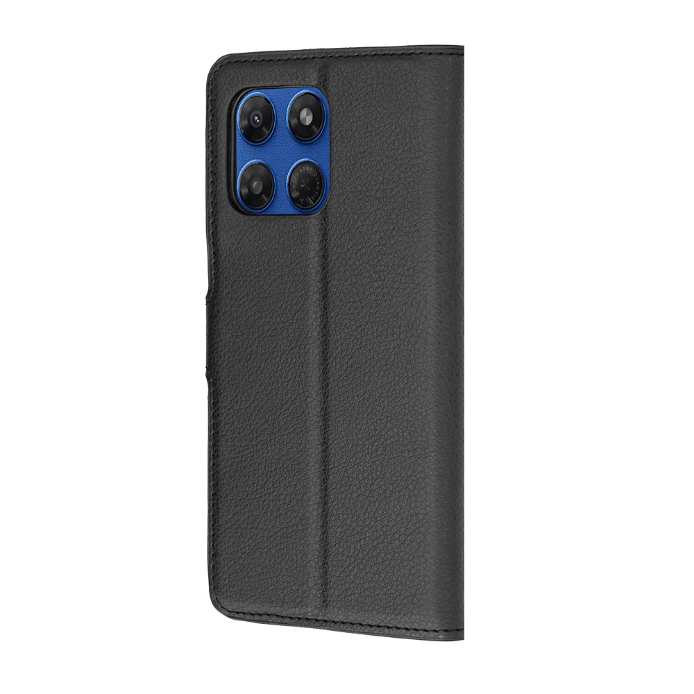 Cover til Motorola Moto G47 / G37 Power / G37, Techsuit, Læder Folio, Sort