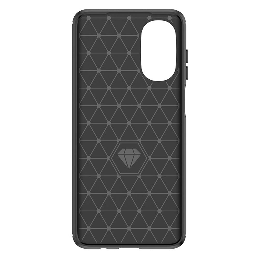 Cover til Motorola Moto G52 / G82, Techsuit, Carbon, Sort