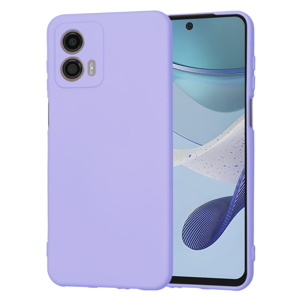 Cover til Motorola Moto G53, Techsuit, SoftFlex, Lys Lilla
