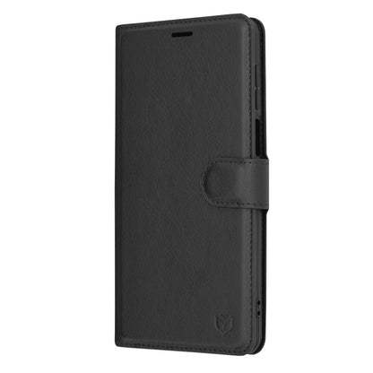 Etui til Motorola Moto G54, Techsuit, Leather Folio, Sort