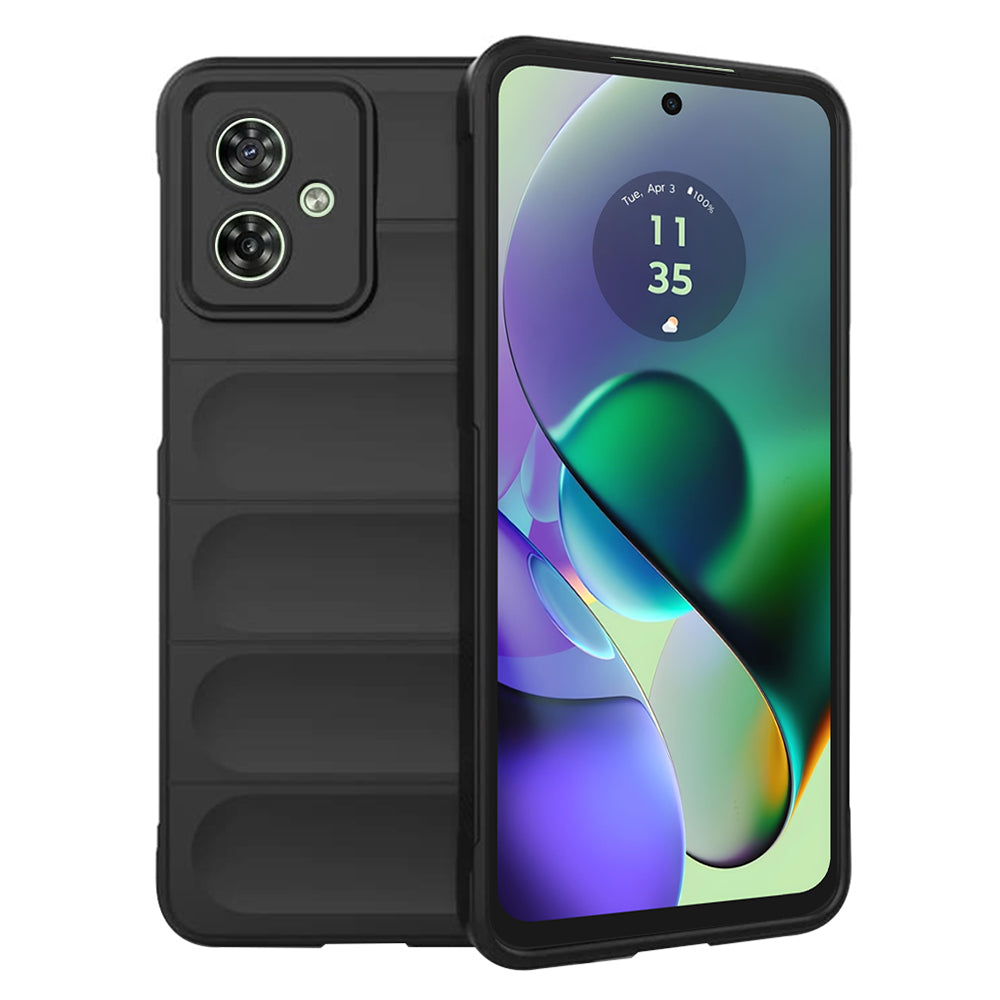 Cover til Motorola Moto G54, Techsuit, Magic Shield, Sort