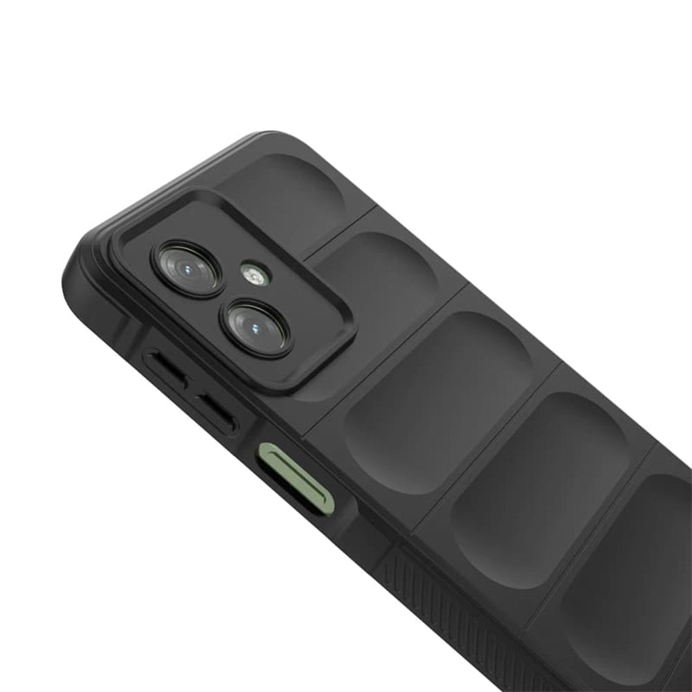 Cover til Motorola Moto G54, Techsuit, Magic Shield, Sort