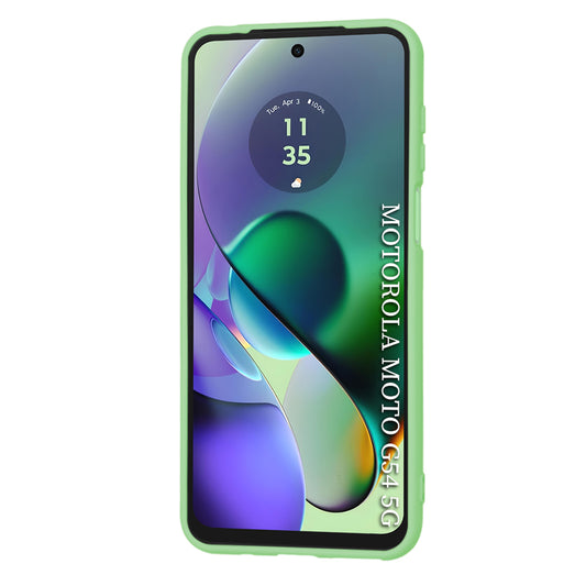 Etui til Motorola Moto G54, Techsuit, SoftFlex, Lys Grøn