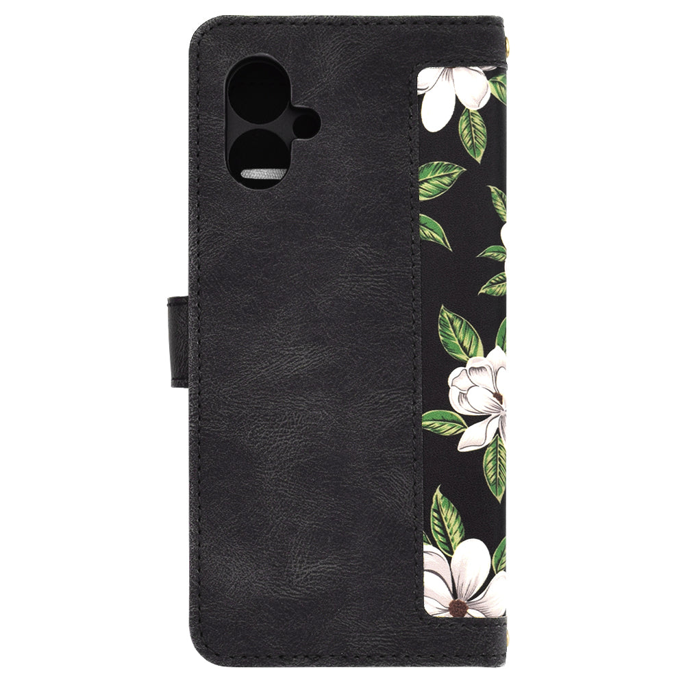 Cover til Motorola Moto G55, Techsuit, FlipCraft, Sort