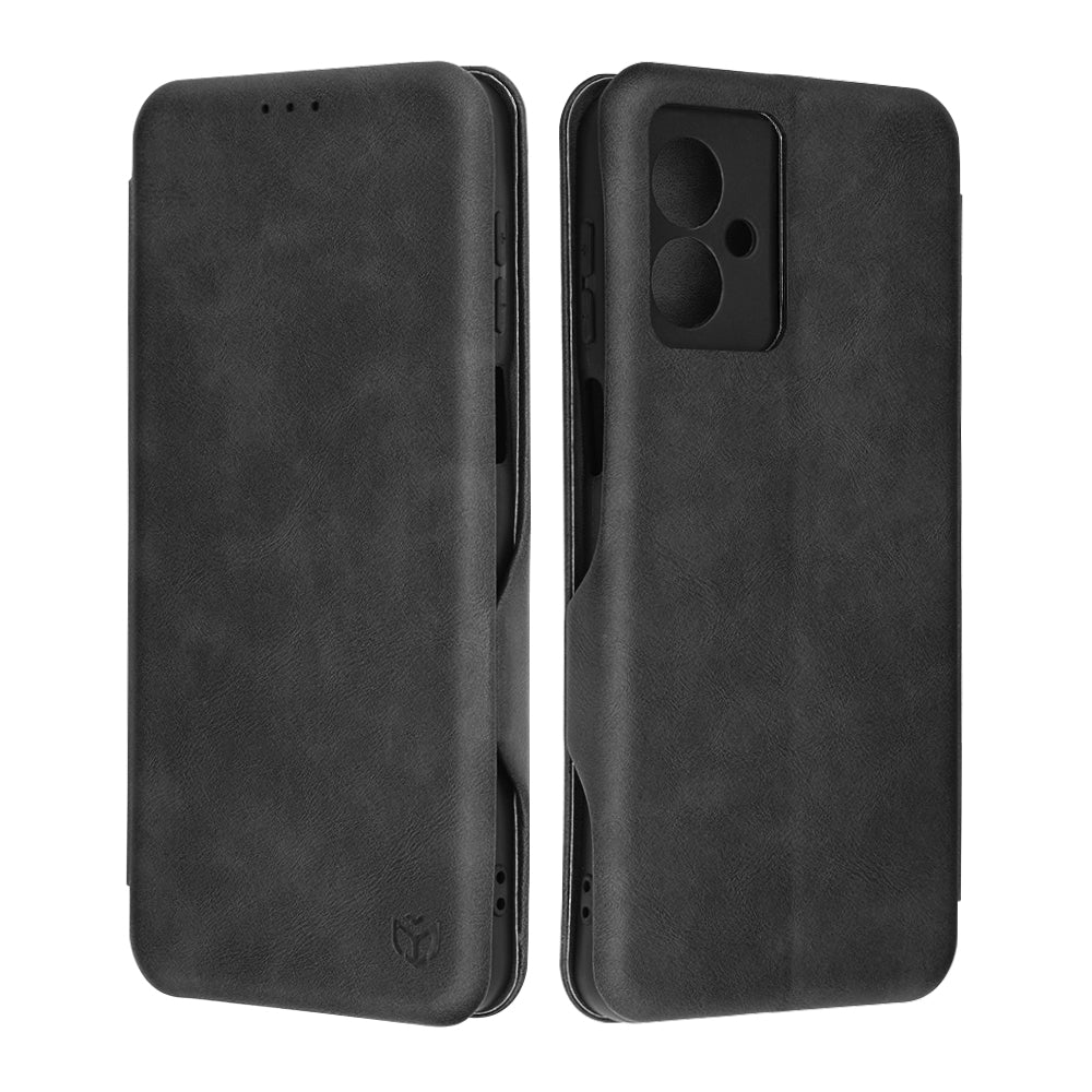 Cover til Motorola Moto G55, Techsuit, Safe Wallet Plus, Sort