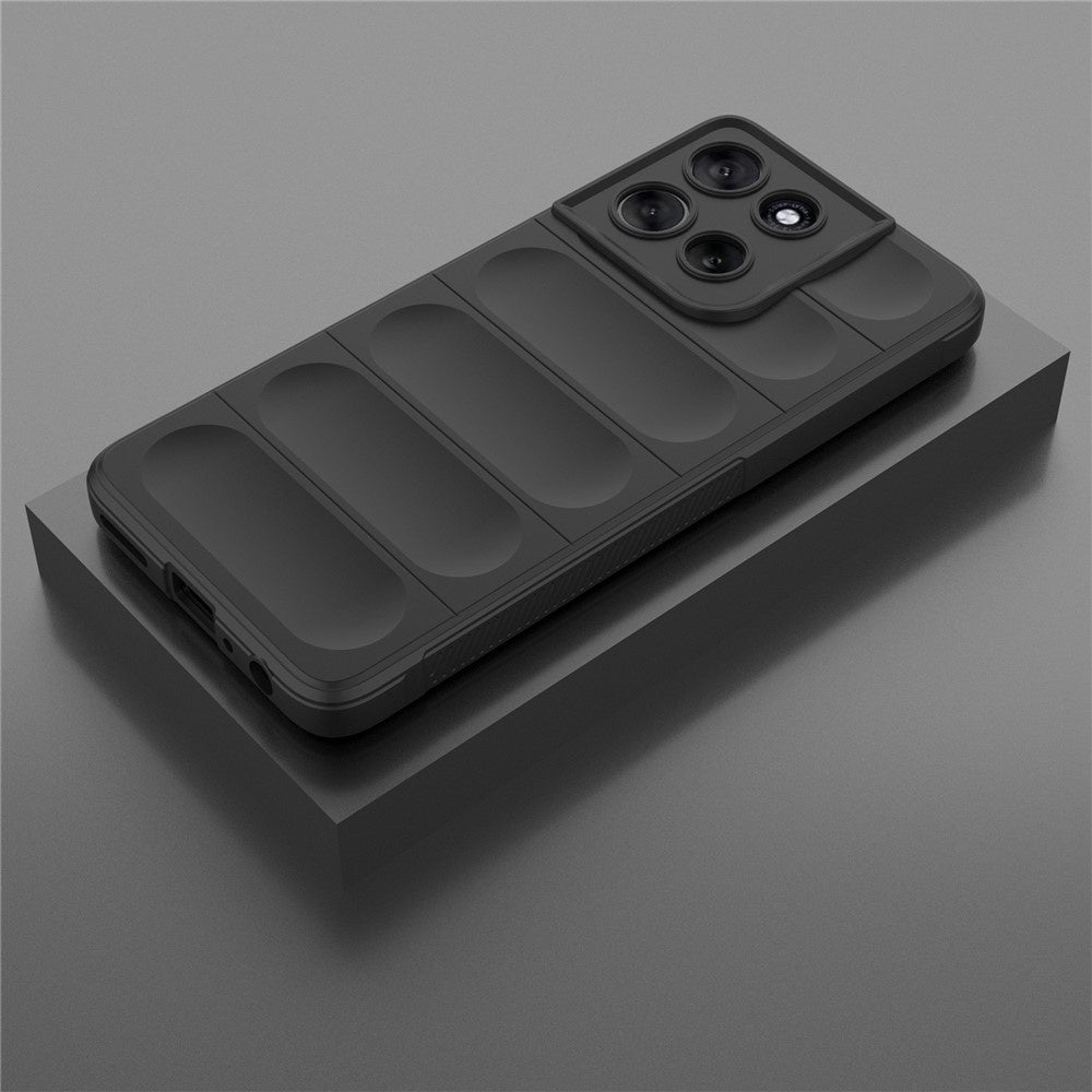 Cover til Motorola Moto G56, Techsuit, Magic Shield, Sort